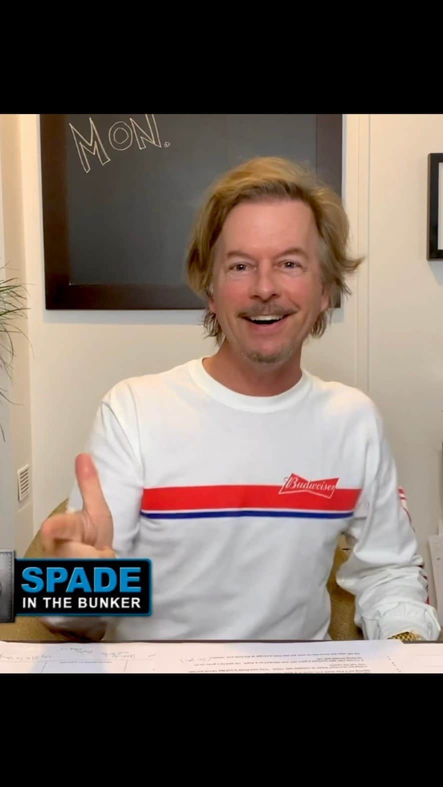 デヴィッド・スペードのインスタグラム：「The bed head diaries. We talk about Cardi B’s new video WAP (more like WTF) and other stuff. p.s. Hey @budweiser send me some shit」