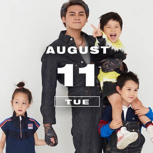 NYLON JAPANさんのインスタグラム写真 - (NYLON JAPANInstagram)「8月11日は 『サン＆ドウターデイ』。子供好きを自負する #龍 が、キッズと無邪気に戯れてダディーになりきり！  NYLON.JPでは「365日、毎日がアニバーサリー」をテーマに、ファッショナフブルでユニークなスタイリングを毎日提案しているよ！  http://www.nylon.jp/365  MODEL：RYU（THE RAMPAGE FROM EXILE TRIBE／LDH） @RYU_RAMPAGE #365anniversary #fashion #makeup #bomdiaeauty #style #今日は何の日 #make #nylonjapan #nylonjp #coordinated #coordinates #ootd #outfi #coordinate  #photography #beautiful #photooftheday」8月11日 8時37分 - nylonjapan