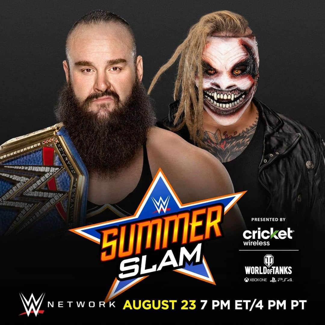 WWEさんのインスタグラム写真 - (WWEInstagram)「#TheMonster #BraunStrowman and #TheFiend #BrayWyatt are finally set to collide for the Universal Championship at #SummerSlam.」8月11日 8時40分 - wwe