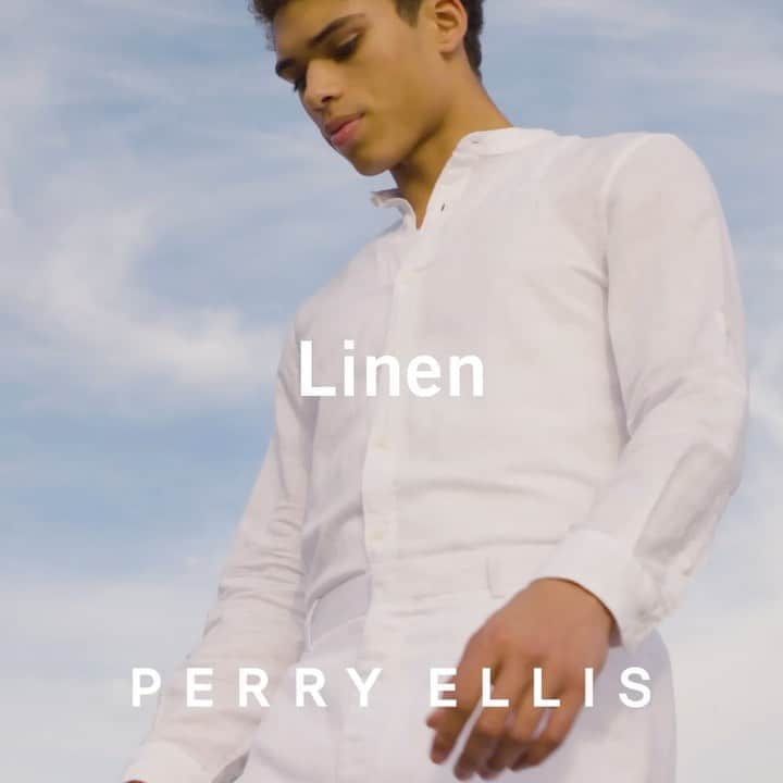 ペリーエリスのインスタグラム：「Say hello to linen, lightweight and breathable perfect for your working week or next weekend look. Available in five shades to suit your own style. #LifeReadySince1976」