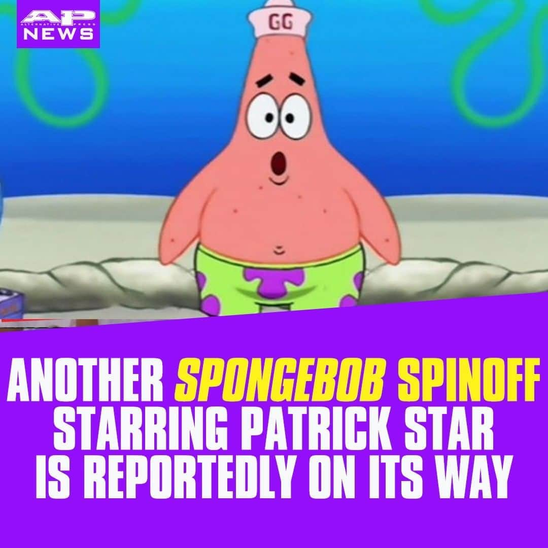 Alternative Pressさんのインスタグラム写真 - (Alternative PressInstagram)「@Nickelodeon is reportedly planning to create another ‘@spongebob’ spinoff series starring @officialpatrickstar⁠ LINK IN BIO⁠ .⁠ .⁠ .⁠ #spongebob #spongebobsquarepants #patrickstar #thepatrickstarshow #nickelodeon #spongebobspinoff #spongebobsquarepantsspinoff #alternativepress #altpress」8月11日 10時01分 - altpress