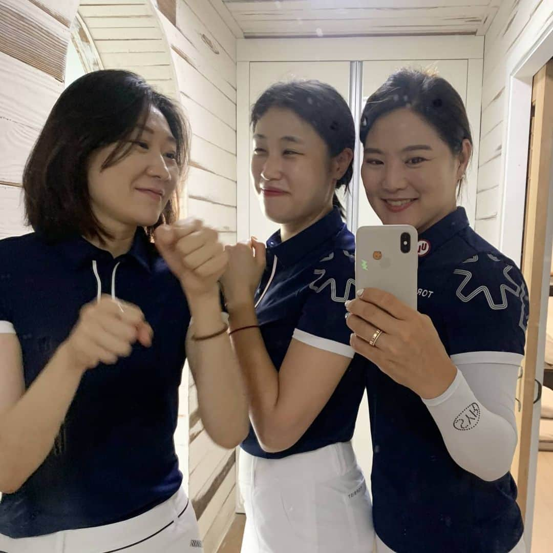 ユ・ソヨンさんのインスタグラム写真 - (ユ・ソヨンInstagram)「🙂🙃 우리우리들은 언제나 옳다 . #연세유치원 #우리우리 #09명랑골프」8月11日 20時26分 - 1soyeonryu