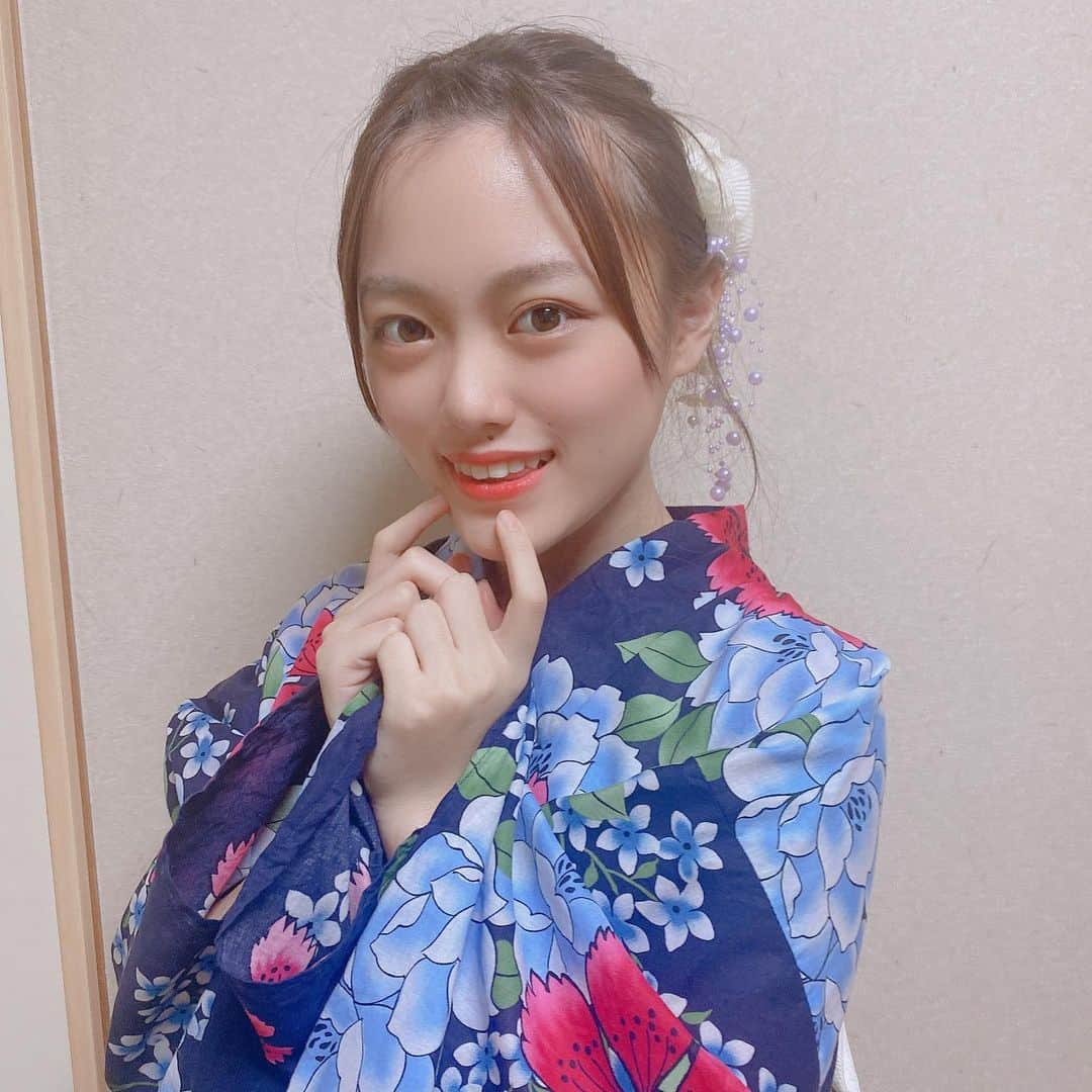 春本ゆきさんのインスタグラム写真 - (春本ゆきInstagram)「2020浴衣👘  #浴衣女子 #浴衣ヘアアレンジ」8月11日 20時56分 - haru.yuki.team8_tokushima