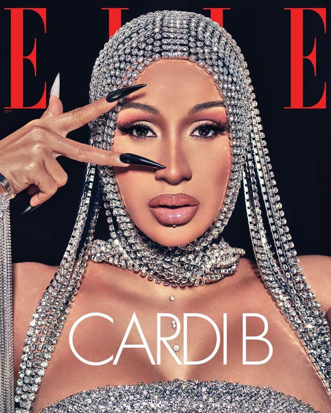 ELLE Magazineさんのインスタグラム写真 - (ELLE MagazineInstagram)「Time to party with Cardi. Introducing our September 2020 cover star, Belcalis Marlenis Almánzar aka the inimitable @iamcardib. Chances are you've heard (blasted, replayed, and then played again) #WAP, her hit new single with the @theestallion about, ahem, 💦😜.  Or maybe you've caught her championing Medicare-for-all with @berniesanders in a nail salon. Now, in conversation with @marjon_carlos, the self-described “regular, degular, schmegular girl from the Bronx” opens up about her new music, marriage to #Offset, and why she wishes more male rappers were demanding justice for #BreonnaTaylor. See link in bio for full interview.  ELLE September 2020:⁣ Editor-in-chief: @ninagarcia⁣  Creative Director: Stephen Gan Cover star: @iamcardib⁣ Written by: @marjon_carlos⁣ Photographer: @stevenkleinstudio⁣ Stylist: @kollincarter⁣ Fashion Director: @alexwhiteedits Hair: @tokyostylez  Makeup: @erika_lapearl_mua  Nails: @nailson7th」8月11日 21時12分 - elleusa