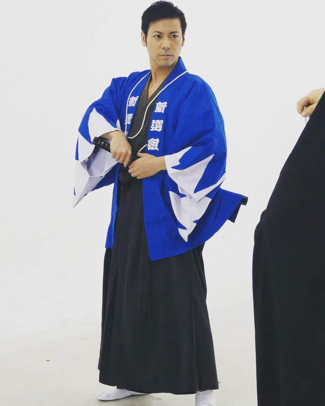 アキラ・コンチネンタル・フィーバーのインスタグラム：「Samurai pippiiiiiiiii  #新撰組　#shinsengumi  #samurai #model」