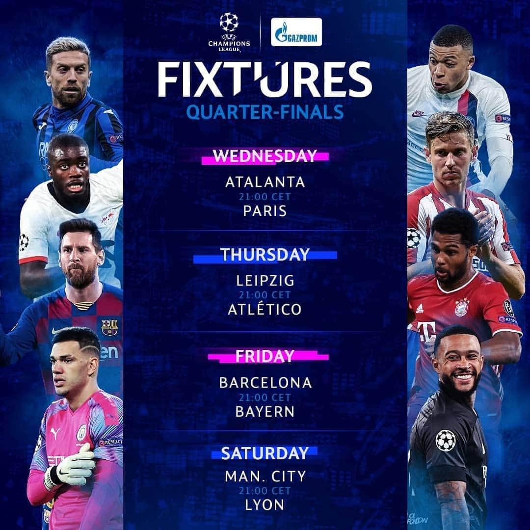 UEFAチャンピオンズリーグさんのインスタグラム写真 - (UEFAチャンピオンズリーグInstagram)「😍😍😍 Which game are you most excited for this week?!   #UCLfixtures  @gazpromfootball」8月11日 21時30分 - championsleague