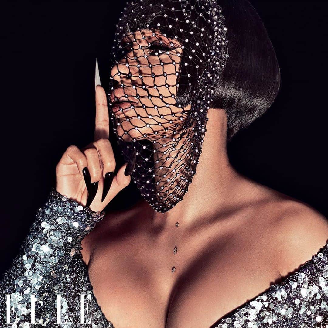 ELLE Magazineさんのインスタグラム写真 - (ELLE MagazineInstagram)「@iamcardib will tell you who she's voting for, how rich she is, and bleach her body hair on camera, but there's one topic she shies away from: “I don’t really like talking about love much,” she tells @marjon_carlos. “There’s always rumors about me and my husband, and I feel like people would rather start rumors because they want me to be heartbroken,” she says. “If you all are so curious to know about my relationship and blah, blah, blah, I’m going to put it in the f*ckin’ music, and you can buy it, too. I’m not going to give it to you all for free.” Link in bio for the full #Offset and #Cardi update.   ELLE September 2020:⁣⁣⁣ Editor-in-chief: @ninagarcia⁣⁣⁣ Creative Director: Stephen Gan Cover star: @iamcardib⁣⁣⁣ Written by: @marjon_carlos⁣⁣⁣ Photographer: @stevenkleinstudio⁣⁣⁣ Stylist: @kollincarter⁣⁣⁣ Fashion Director: @alexwhiteedits Hair: @tokyostylez  Makeup: @erika_lapearl_mua  Nails: @nailson7th」8月11日 21時39分 - elleusa