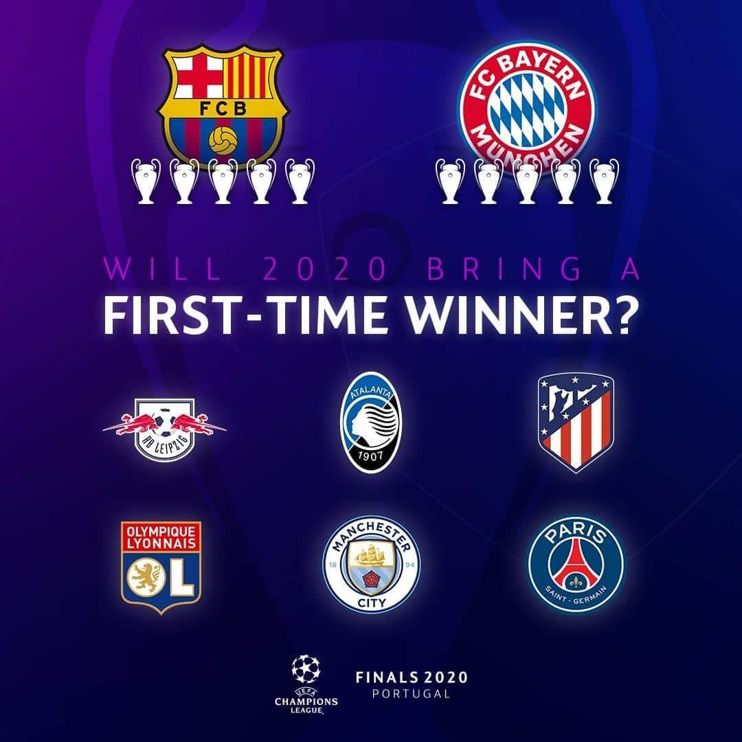 UEFAチャンピオンズリーグさんのインスタグラム写真 - (UEFAチャンピオンズリーグInstagram)「Trophy No.6 for Barça or Bayern? Or a new name on the 🏆❓  The #UCL 𝙛𝙞𝙣𝙖𝙡𝙨 begin in Lisbon on Wednesday 😬 One leg. Straight knockout 👊」8月11日 18時00分 - championsleague