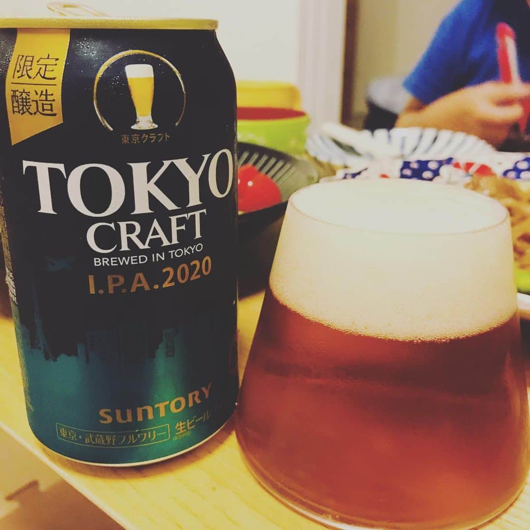 堀井亮佑のインスタグラム：「TOKYO CRAFTのIPA。IPA苦手な人でもいけそうなチューニングがさすが。 #beer #tokyocraft  #堀井ビールログ」