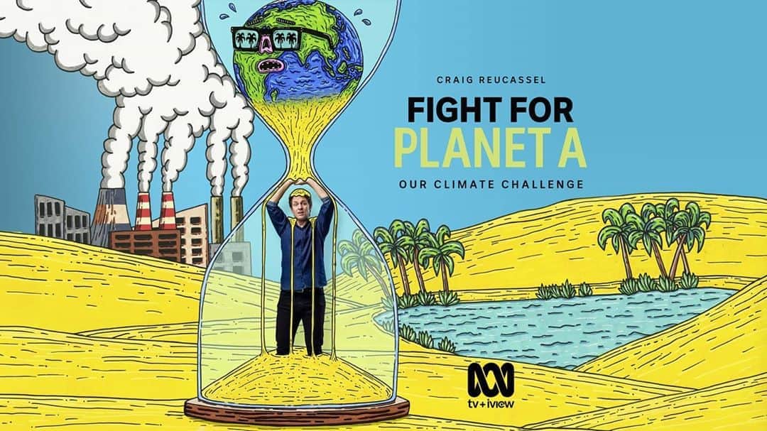 MULGAさんのインスタグラム写真 - (MULGAInstagram)「The hourglass design ⏳ for Fight for Planet A, a new series on @abctv hosted by Craig Reucassel. It's kicking off this Tuesday, 11 August at 8.30PM or catch it on iview at your own leisure. 🌏⁣ ⁣ #mulgatheartist #FightForPlanetA #craigreucassel #sustainability #carbonfootprint #climatechange #environmentalism」8月11日 19時18分 - mulgatheartist