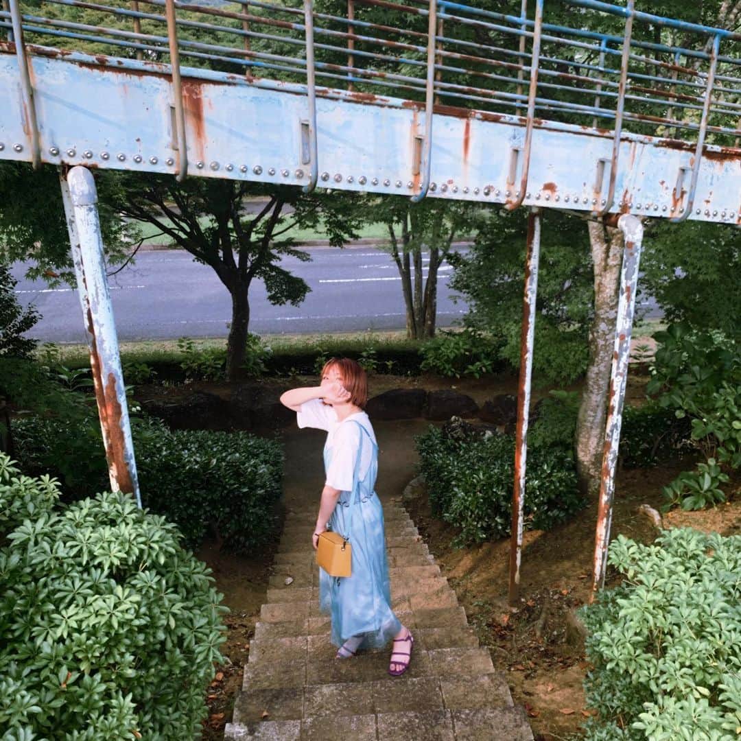 瀧澤彩夏のインスタグラム：「小学生の時好きな男の子がお祭りに来てないか死ぬほど探した公園」