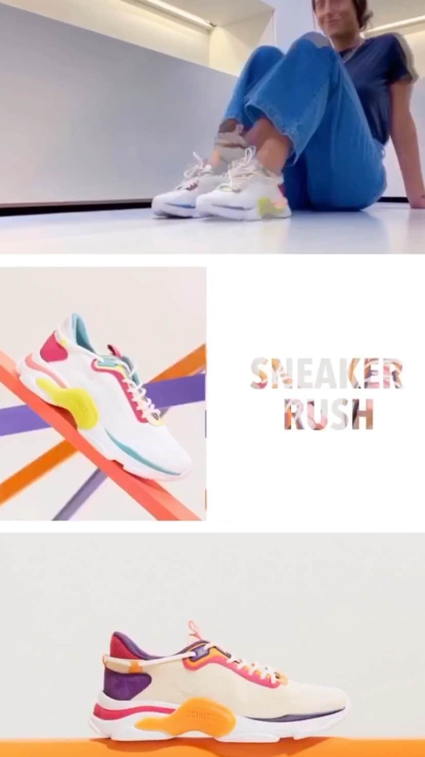 Schutzのインスタグラム：「RUSH! YOUR NEW SNEAKER  #schutzsneakers @sowagner」