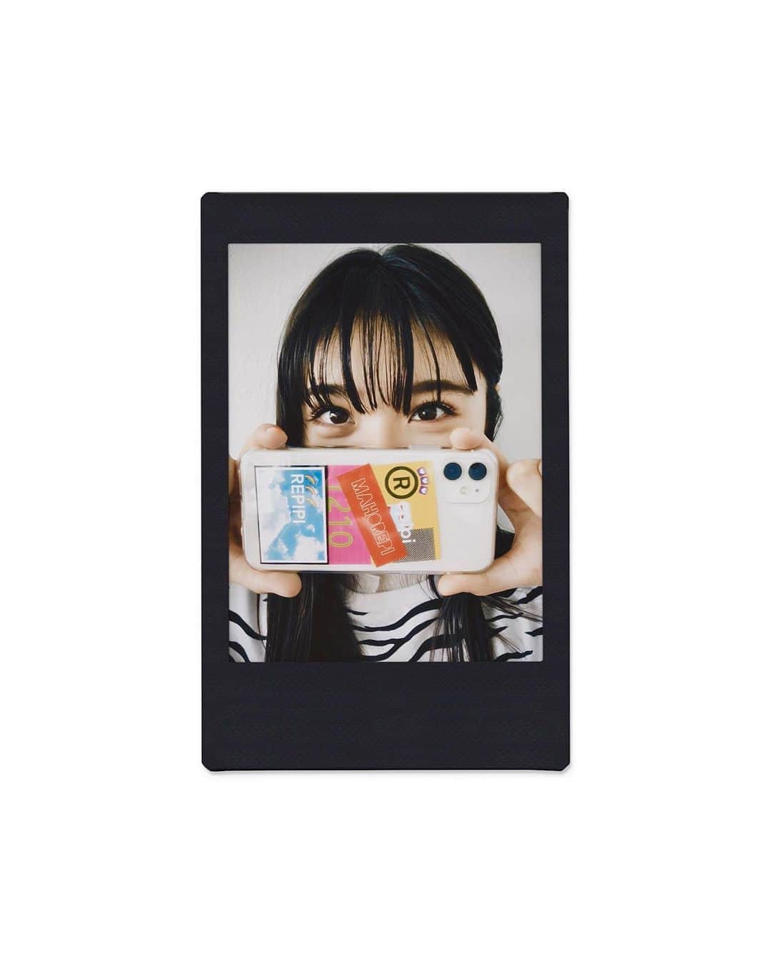 若林真帆のインスタグラム：「¨﻿ 今月のレピピページ🌙﻿ 色々な真帆をご覧下さい ⸜❤︎⸝‍﻿ ﻿ #レピピアルマリオ #ニコラ #若林真帆 #チェキ風」