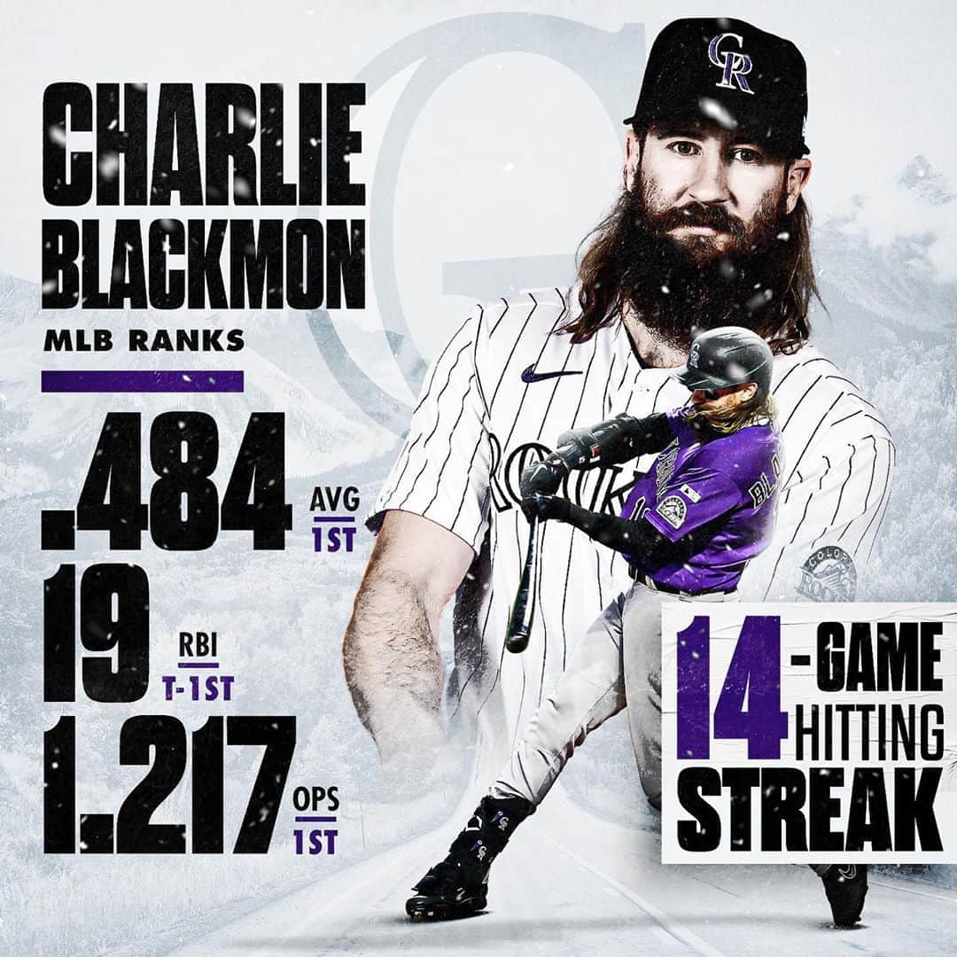 MLBさんのインスタグラム写真 - (MLBInstagram)「When Charlie steps to the plate, you better fear the beard. 😤」8月12日 5時37分 - mlb