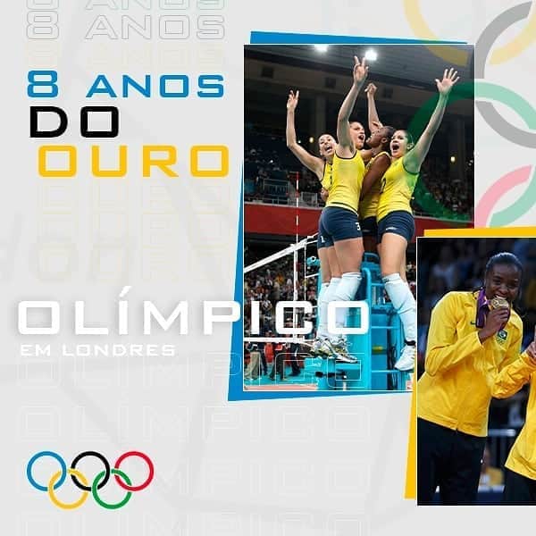 シェイラ・カストロのインスタグラム：「Hoje faz oito anos dessa conquista incrível, onde toda a equipe se superou e conseguimos vencer cada jogo na raça, na vontade, sempre focadas no objetivo final: o ouro. Da vitória histórica contra a Rússia até a final contra os EUA, foram inúmeros desafios, mas que, com a excelência daquele grupo, conseguimos superar todos. Viva a seleção brasileira feminina de vôlei! . . #volei #voleibol #volley #volleyball #olimpiadas #olympic #olympicgames #champions」