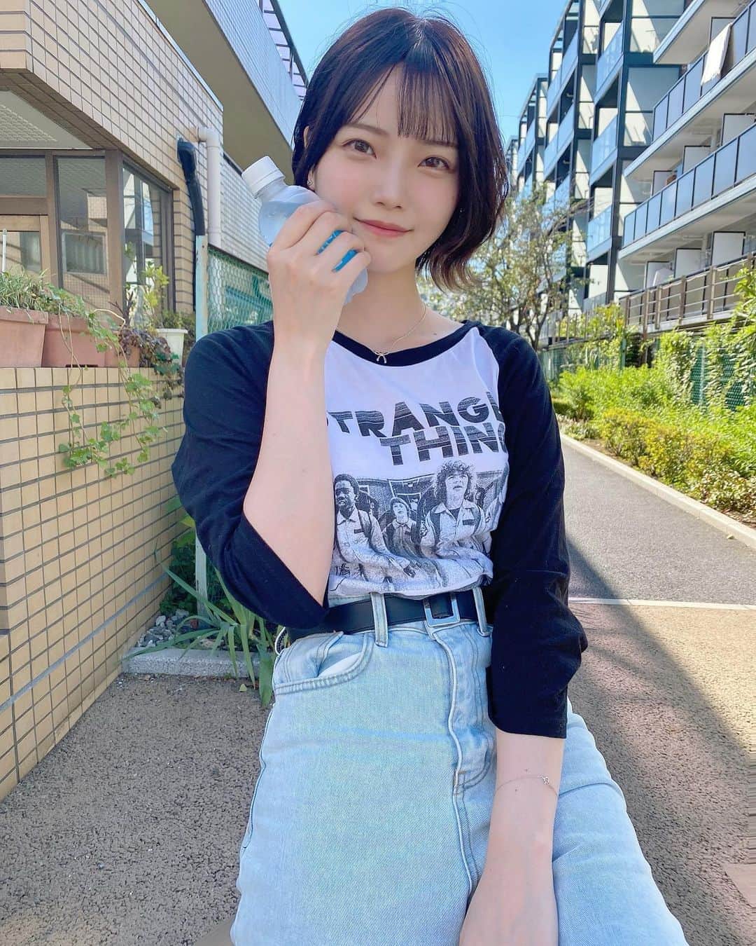 のインスタグラム：「暑くて溶けちゃうね」