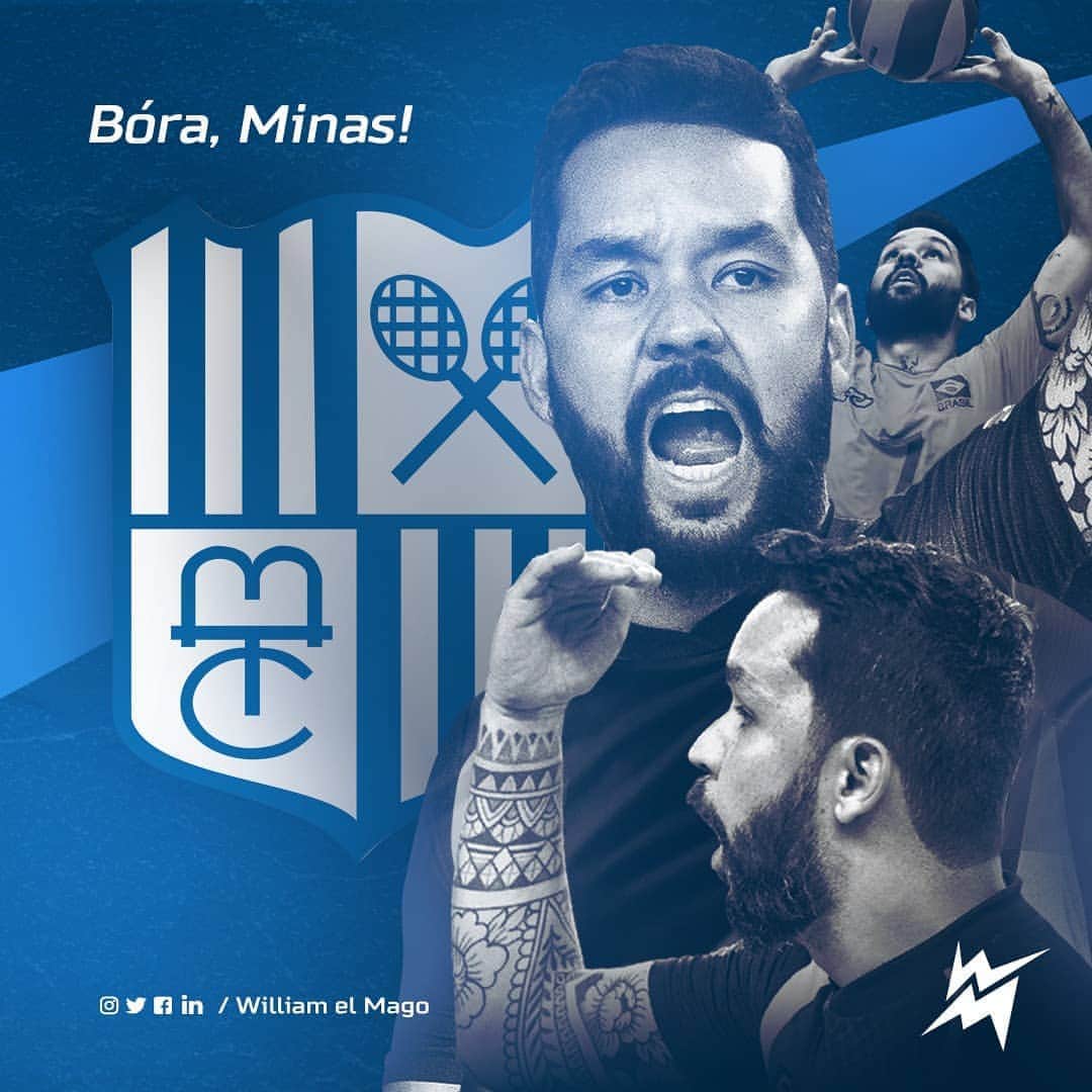 ウィリアム・アルジョナのインスタグラム：「Magia pra mim é fazer a diferença. Meu propósito e posicionamento.   Com essa vontade, venho me dedicando nesses 30 anos de jornada... E assim continuarei na nova casa: @minastenisclube @mtcvolei. Jogando com amor, comprometimento comigo e minha equipe e conectado a vocês, fãs, amantes e praticantes do vôlei!! Porque #vcfazpartedamagia!  ▶️ #EnquetedoMago: o querem saber sobre essa nova fase azul??!!   ____________________ #wmwilliamelmago #williamelmago #wm #voleibol #volleyball #minastenisclube #paredaoazul #mtcvolei ============= Insta  @william_elmago_arjona Face  @williamelmago Twitter  @william_elmago」