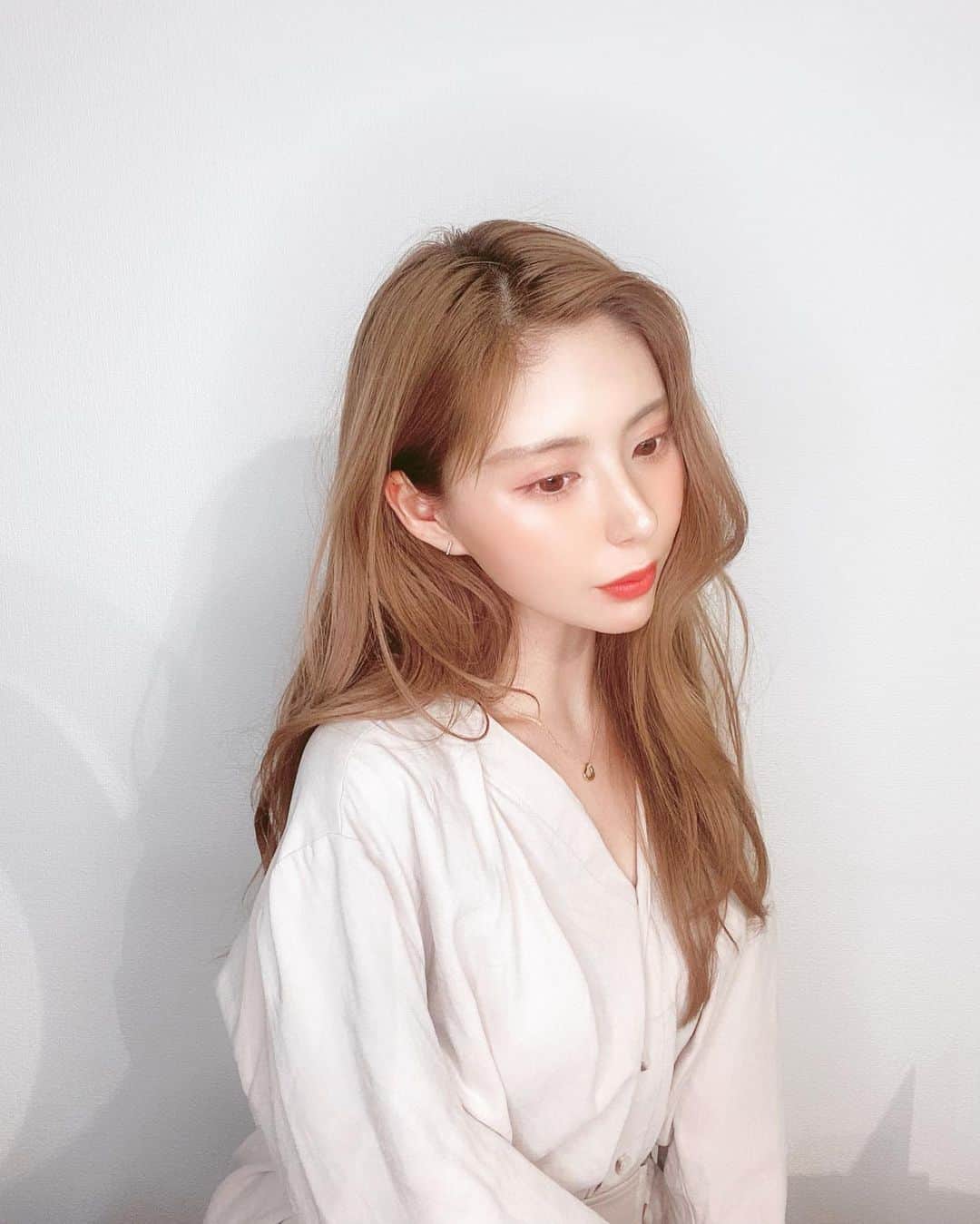のインスタグラム：「髪色落ちてきた。」