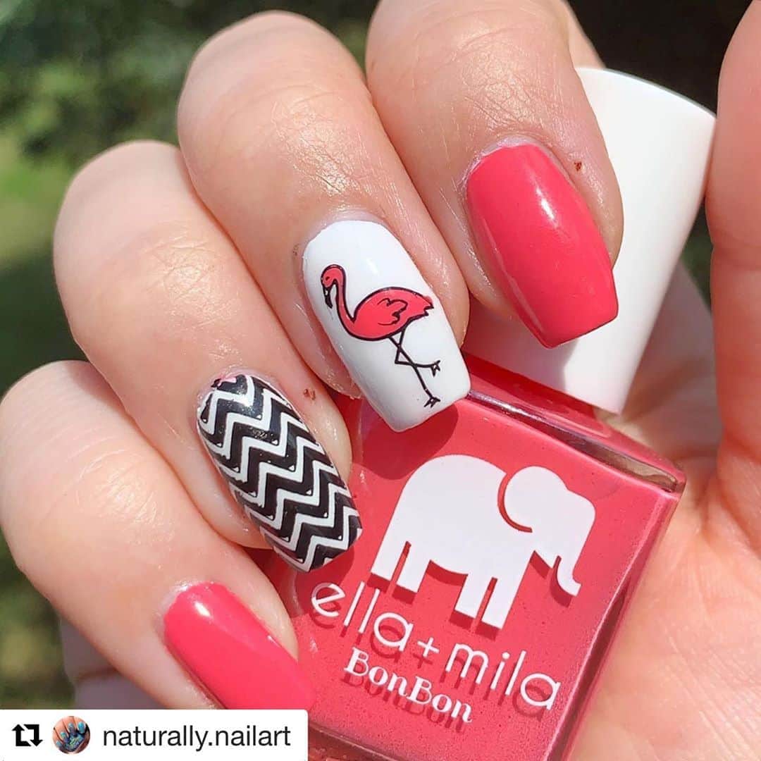 Nail Designsさんのインスタグラム写真 - (Nail DesignsInstagram)「#Repost @naturally.nailart  ・・・ Flamingo for #nailartchallengeaugust  . . . @ellamila  Sweet Tooth.  .  . .  . ~Code NATURALLYNAILS for 10% off at Maniology.com~. ~NATURAX10 for 10% off at Beautybigbang.com~. ~ELIZ for 10% off at Rossinails.com~ . . . #nails #nailsnailsnails #manicure #naildesigns #nailsonfleek #naildesign #nailartjunkie #nailart #nailsoftheday #nailsofinstagram #nailsofinsta #nailpolish #nailpolishaddict #nailpolishlover #nails2inpire #nails2020 #prettynails #nailedit #naillife #nailporn #cutenails #naillove #nailartlover #nailartchallenge」8月11日 23時43分 - nailartfeature
