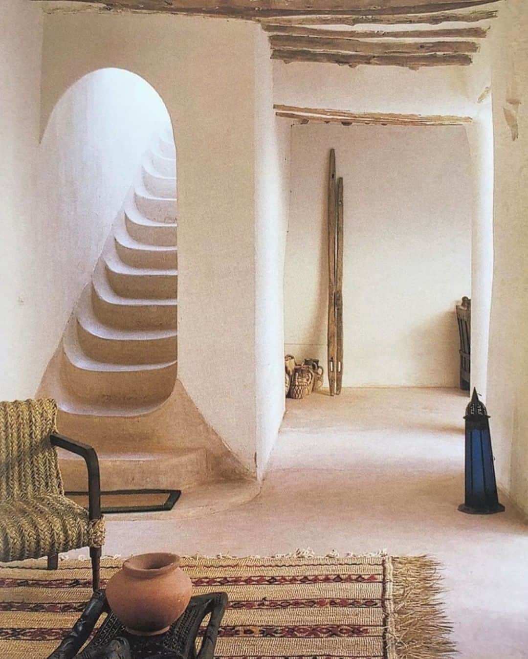 ヤング・ファビュラス&ブロークのインスタグラム：「Country House in Morocco, ⠀⠀⠀⠀⠀⠀⠀⠀⠀  By architect Charles Boccara @casa_veronica ⠀⠀」