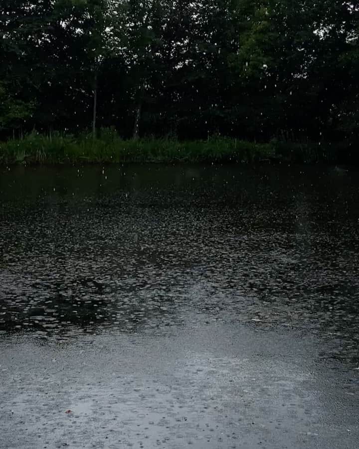 Mathilde Goehlerのインスタグラム：「Summer rain 🖤」