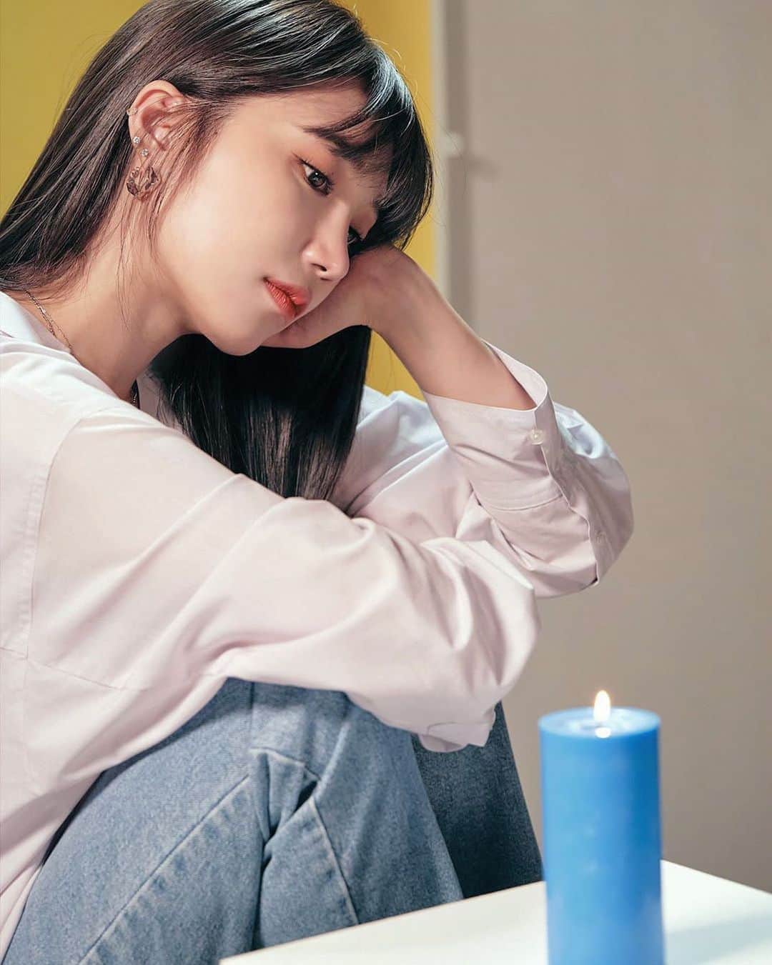 チョン・ウンジのインスタグラム：「@baechu.me  #Whoo #성냥같이 #꺼지기쉬운말」