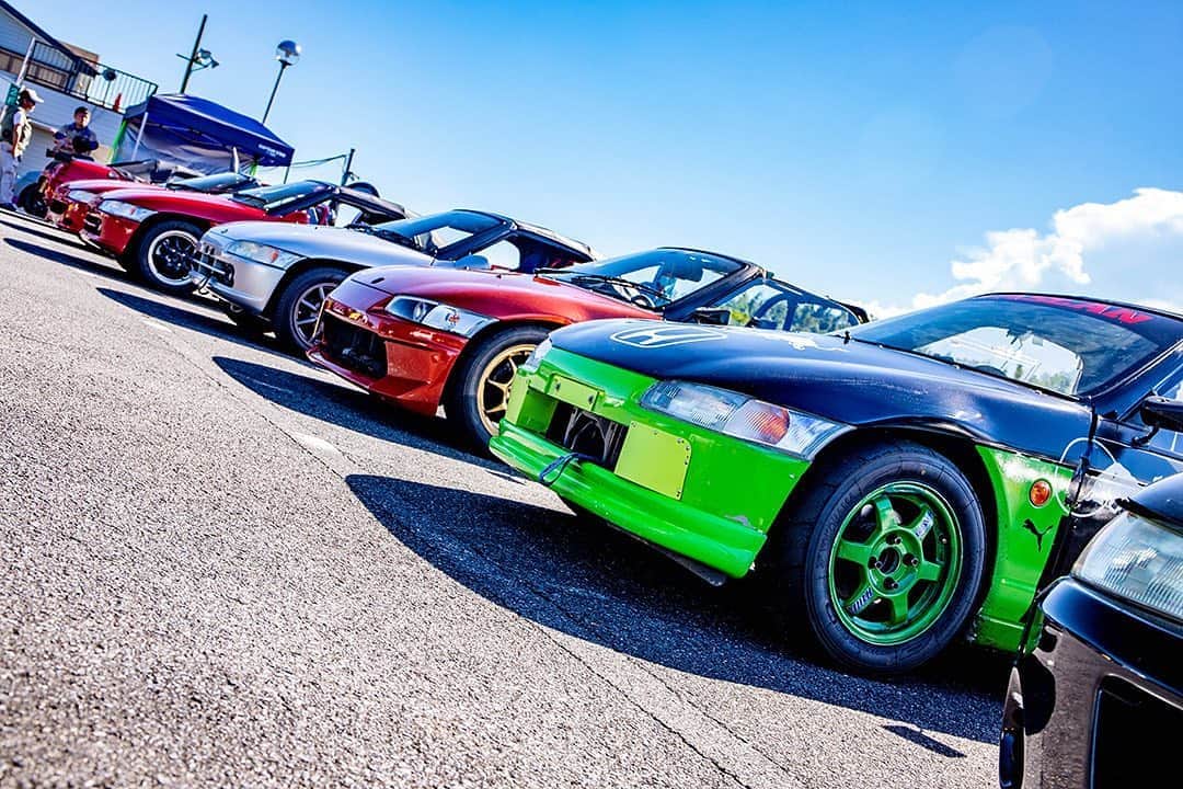 のインスタグラム：「_ Track day "Honda PP1 BEAT Class" at MIHAMA Circuit _ _ Shot on Aug-11 2020 at MIHAMA Circuit (Aichi Japan). _ photo: @mistbahn _ I joined the Track day ”Honda PP1 BEAT Class" at MIHAMA Circuit. This is my first experience at MIHAMA. My result was 2nd of 12 BEATs and 1 TODAY. The winner is the Turbo BEAT course record holder of MIHAMA, and my time 50.042sec was 0.24sec behind him. _ _ JP) 2020年8月11日、美浜サーキットで開催の走行、ビートクラスに参戦。 美浜、初体験。 12台のビートと1台のトゥデイが参加。 私のタイムは2番手で、美浜ビート最速のターボ・ビートの同日タイムと0.24秒差。 _ _ #mihama #mihamacircuit #美浜サーキット #honda #pp1 #hondabeat #ホンダビート #ビート #pp1beat #hondabeatpp1 #beatpp1 #e07a #mtrec #kcar #keicar #軽自動車 #timeattack #timeattackjapan #hondasontrack #aslan #アスラン #aslan_inc_japan #te37 #rays #volkracing #a050 #advan #skybeat」
