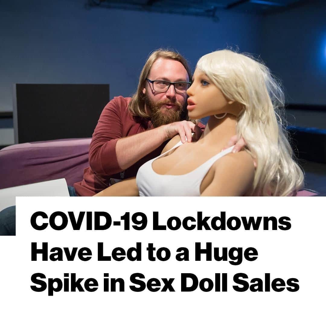 VICEさんのインスタグラム写真 - (VICEInstagram)「The advent of a global pandemic has been a stroke of luck for the sex doll industry. With most of the world under strict government instruction to self-isolate in the privacy of one’s own home, consumer interest in hyperrealistic, silicone-based sexual partners is at an all-time high. And it’s not just lonely singles who are contributing to the boom in business.⁠ ⁠ “In this new trend, we’ve got a husband buying a female doll alongside his wife, for him; a husband and wife buying dolls together, one for each other; and also a general increase in women buying male dolls for themselves," Andrew from Sex Doll Australia told VICE News.⁠ ⁠ ⁠ “We’re struggling to keep up with demand; they’re selling like hotcakes,” another retailer said.⁠ ⁠ Link in bio.⁠ ⁠ ⁠」8月12日 2時01分 - vice