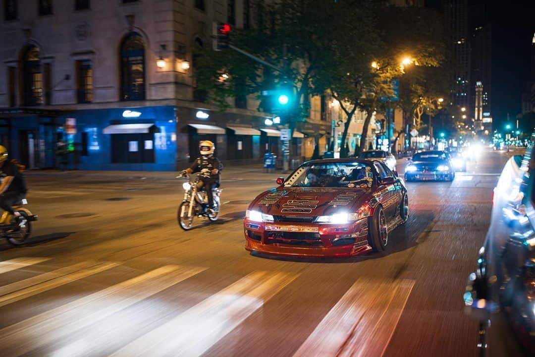 CANON USAさんのインスタグラム写真 - (CANON USAInstagram)「Photo by #CanonExplorerOfLight @larry_chen_foto "I went to a race festival with my good friend @ryanlitteral recently, and we thought it would be fun to drive his race car at night on the streets of downtown Chicago. It ended up being such a fun cruise, and I also had a chance to test out the low light capabilities of the EOS-1D X Mark III."   Camera: #Canon EOS-1D X Mark III Lens: EF 35mm f/1.4L II USM Aperture: f/1.6 ISO: 640 Shutter Speed: 1/25 sec Focal Length: 35mm」8月12日 4時07分 - canonusa