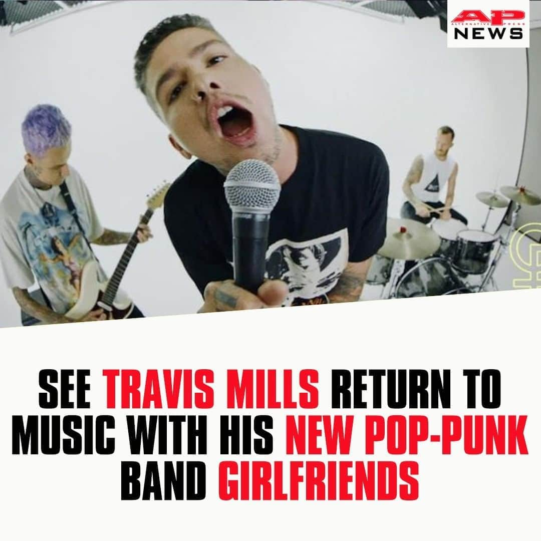 Alternative Pressさんのインスタグラム写真 - (Alternative PressInstagram)「WATCH: We've got our eyes wide open as @travismills is making his return to music for the first time in four years with his new project @girlfriends and it definitely doesn't sound like we expected⁠ LINK IN BIO⁠ .⁠ .⁠ .⁠ #travismills #girlfriends #california #eyeswideshut #alternativepress #altpress」8月12日 5時30分 - altpress