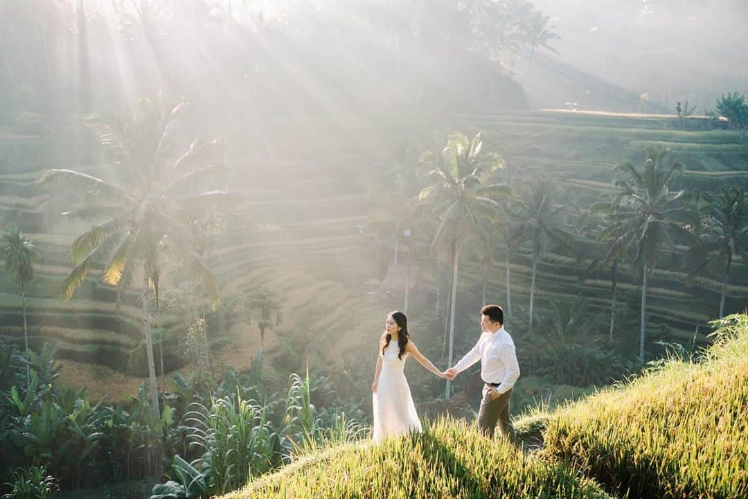 FUJIFILM INDONESIAさんのインスタグラム写真 - (FUJIFILM INDONESIAInstagram)「Lokasi foto dan waktu yang tepat menjadi kunci untuk menciptakan foto pre wedding yang indah seperti karya X-Photographer @gusmankphotography ini. Nuansa pagi yang penuh pendar mentari dan hamparan pemandangan yang indah  menjadikan kehangatan pada foto pre wedding ini terpancarkan dan dapat dirasakan bagi siapapun yang melihatnya.  Captured by @gusmankphotography using Fujifilm X-Pro2  #XPRO2_id #GoFUJIFILM #fujfilm_id」8月12日 15時27分 - fujifilm_id