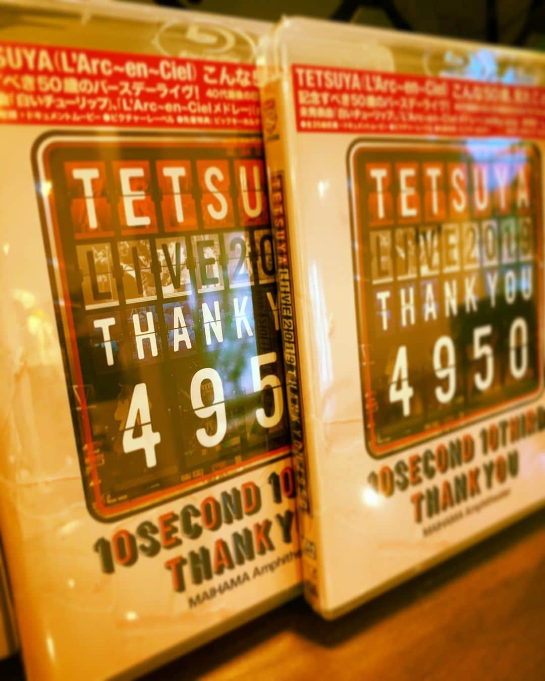 tetsuyaさんのインスタグラム写真 - (tetsuyaInstagram)「出来ました！  #TETSUYA #LArcenCiel #thankyou4950  #Amphitheater」8月12日 15時59分 - tetsuya_official