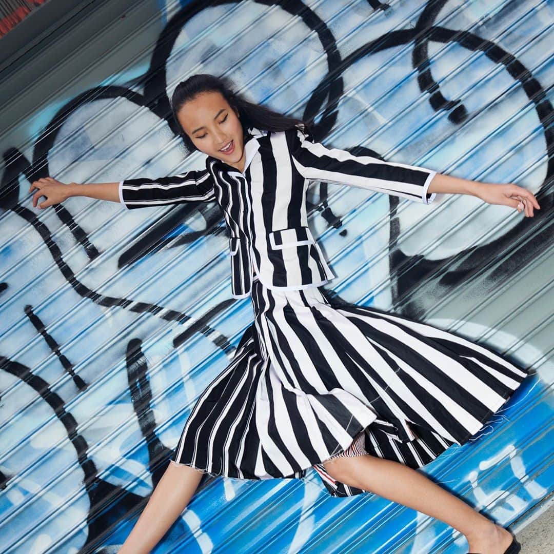 Saks Fifth Avenueのインスタグラム：「You've earned your style stripes, now flaunt it in @thombrowneny #SaksStyle」