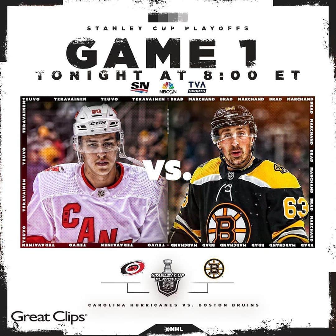 NHLさんのインスタグラム写真 - (NHLInstagram)「The @canes swept through the #StanleyCup Qualifiers, but how will they fare against the @nhlbruins in Game 1?   📺: 8 ET on @NHLonNBCSports, @Sportsnet & @TVASports」8月12日 8時01分 - nhl