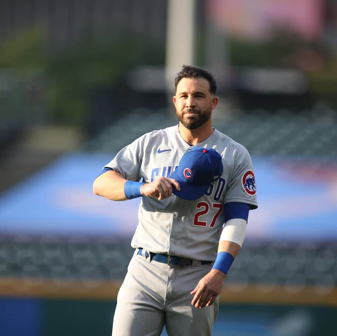 シカゴ・カブスさんのインスタグラム写真 - (シカゴ・カブスInstagram)「@jasonkipnis22 returns to Cleveland!」8月12日 9時23分 - cubs