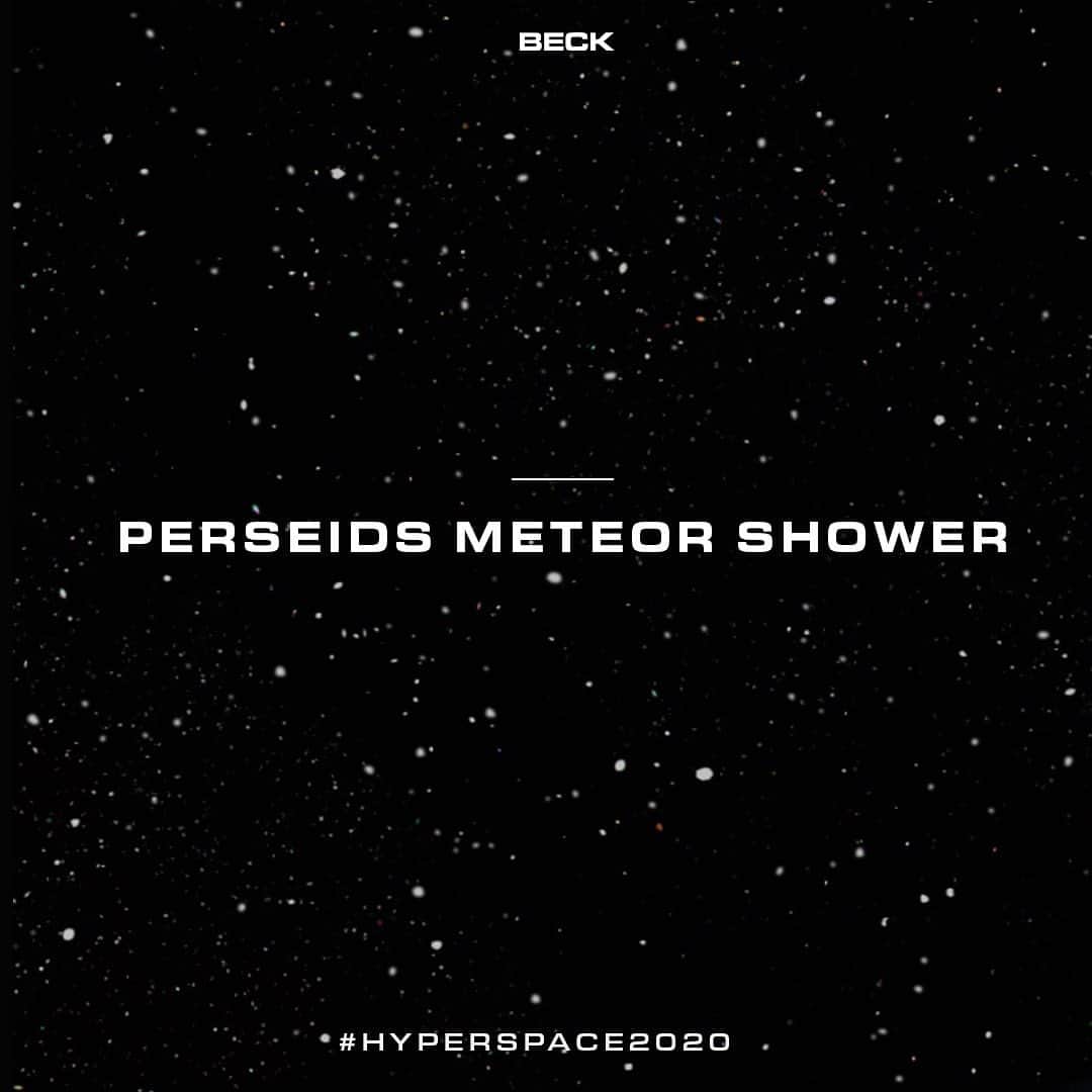 Beckのインスタグラム：「The cosmos has its own release planned. Look up tonight. #Hyperspace2020 @nasa @nasajpl」