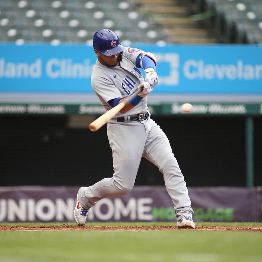 シカゴ・カブスさんのインスタグラム写真 - (シカゴ・カブスInstagram)「W in Cleveland.」8月12日 11時38分 - cubs