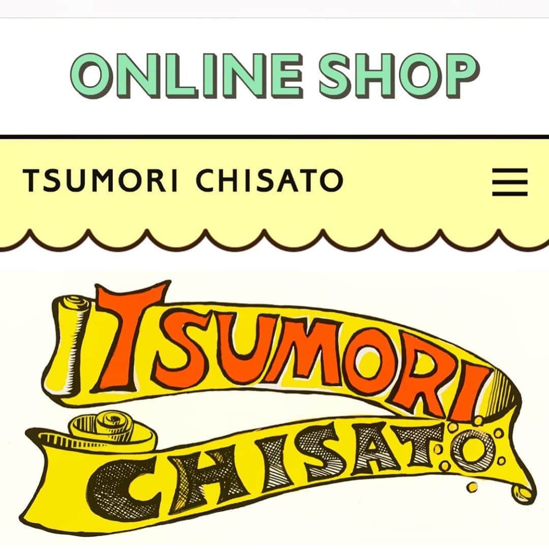 のインスタグラム：「オンラインショップで20 A/Wの販売スタートしました。プロフィールのURLをチェックしてね #tsumorichisato #online #onlineshopping #2020AW」