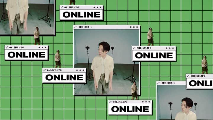 SIRUPのインスタグラム：「「Online feat. ROMderful」のMVが公開されました🖼 Stay homeする日常の中で想像と現実の狭間を行き来するカオスさ、そして新たに始まったOnlineの生活の中での小さな楽しみを映像化しました🕶 一緒に曲を作ったROMderfulも出演していたり、何度見ても半端ないギミックで自粛ライフを表現してくれたMaxillaのチームに最大のリスペクト！ みんなとまたオフラインで会える日まで、いつでもOnlineで繋がっていよう🤝  The “Online feat. ROMderful” music video is out now📺 Rom and I made this song during quarantine, which for me was a time for growth, learning and also appreciating the things and people that I had in my life🌏 We wanted to convey the everyday chaos within the "stay at home" life, capturing the feeling of spiraling down your own mind and going back and forth between imagination and reality, as well as the little pleasures like calling up a good friend to meet up online!  Shoutout to my good friend and collab mate ROMderful for his acting skills, and major respect to the Maxilla team for bringing the song to life with so many fun gimmicks and their incredible creativity and production.   Love you all, stay safe. and until we meet again we'll always be connected online🤝  Production：maxilla (@maxillajp) Director / Designer / Animator：Masaki Watanabe (maxilla) @masakebab Producer：Ami Murata (maxilla) @amiiim94 Associate Producer：Seiya Suzuki (maxilla) @seiya02_23 Cinematographer：Hirohito Itagaki @zou.hiro 2nd Camera : Tetsuro Abo (maxilla) @avooooot Lighting Director：Takamasa Furukawa (Lucky Lighting) Lighting Assistant：Mitsuo Kojima Prop Stylist：Emi Kaneko @emi.kaneko_ Production Assistant：Mami Sonokawa (maxilla) @sonokawamami , Kazuya Futagoishi (maxilla) @nagominternet Special Thanks：Shimpei Umeda (maxilla)  @shimpeiumeda Landscape Illustrator：Daisuke Suzuki @oo_d.suzuki Stylist : TEPPEI @stylist_teppei Hair : TAKAI @rr_takai_  https://youtu.be/ctl3acR9Wvo  #SIRUP #ROMderful #Online」