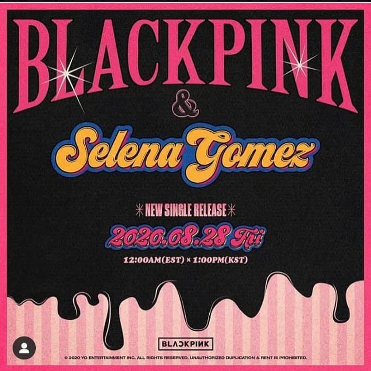 Always With Selenaのインスタグラム：「BLACK PINK IN YOUR AREA」