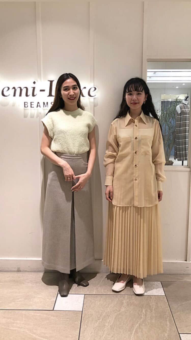 デミルクス ビームス 新宿のインスタグラム
