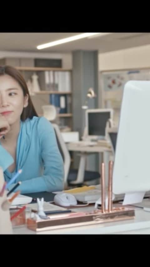 ソン・ダムビのインスタグラム：「노래 중독성이 아주👍 #삼성증권#60초버전」