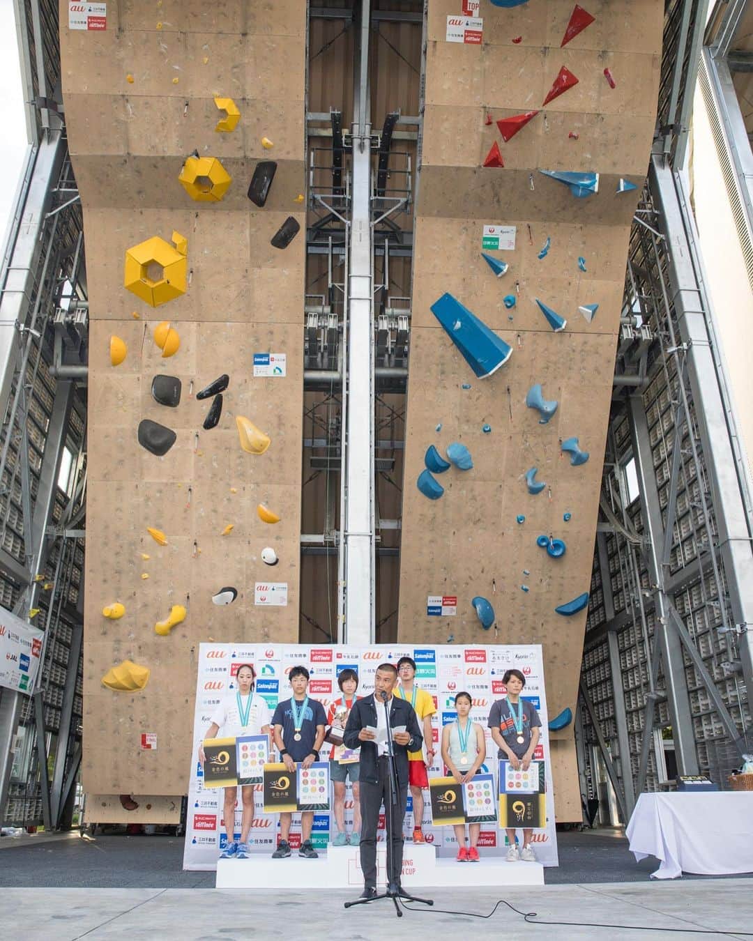 のインスタグラム：「コロナ禍で最初の大会が無事終了、半年振りの開催。盛岡市、岩手県の開催へのご理解に感謝します。 The first competition ended successfully under influence of Covid-19 and it held for the first time in half a year. Thank you for understanding Morioka City and Iwate Prefecture.  Photos @shintaozawa   #leadjapancup2020 #LJC2020 #盛岡市　#岩手県」
