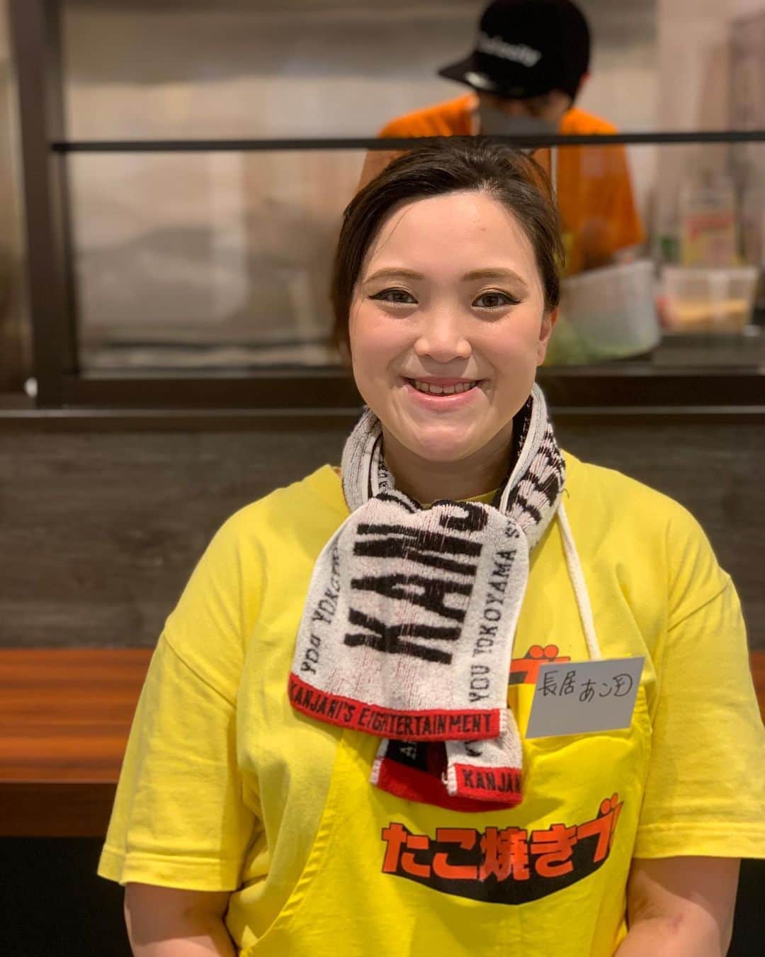 池田真一のインスタグラム：「今日もたこ焼きブやってます！ 長居あこがお待ちしております！」