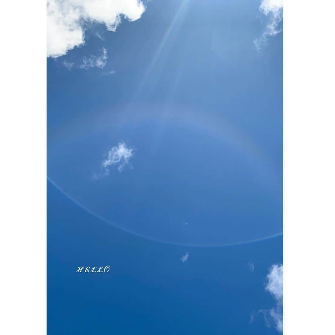 のインスタグラム：「>>> ℋℰℒℒ𝒪......  ・ ・ ハロ🌈」