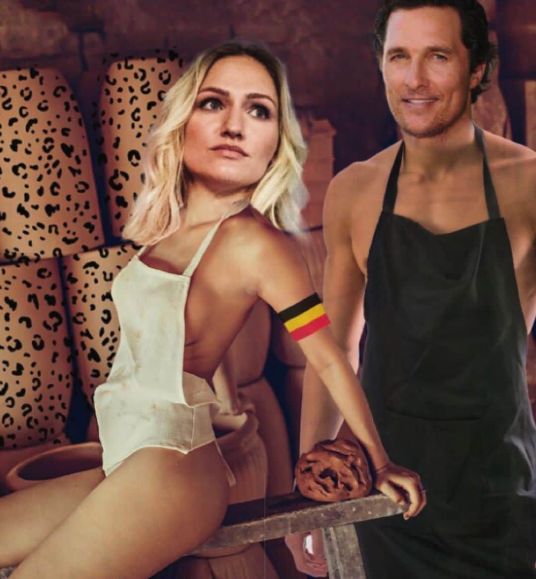 ハンネ・クレスのインスタグラム：「“Voor hem zou ik er zonder morren nog 400m bovenop doen”  My favourite one night stand? Read more about it in this week’s @humo.be 🤪 🗣HUMO! HUMO! HUMO! #tussenhemelenhel #humo #sorrymax 😂」