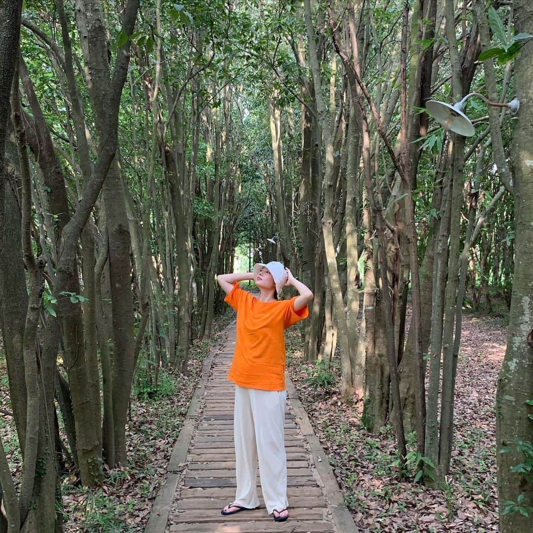 新原愛加さんのインスタグラム写真 - (新原愛加Instagram)「. グランピング🏕 暑かったけど楽しかったぁ☺️」8月12日 16時48分 - niihara_mnk
