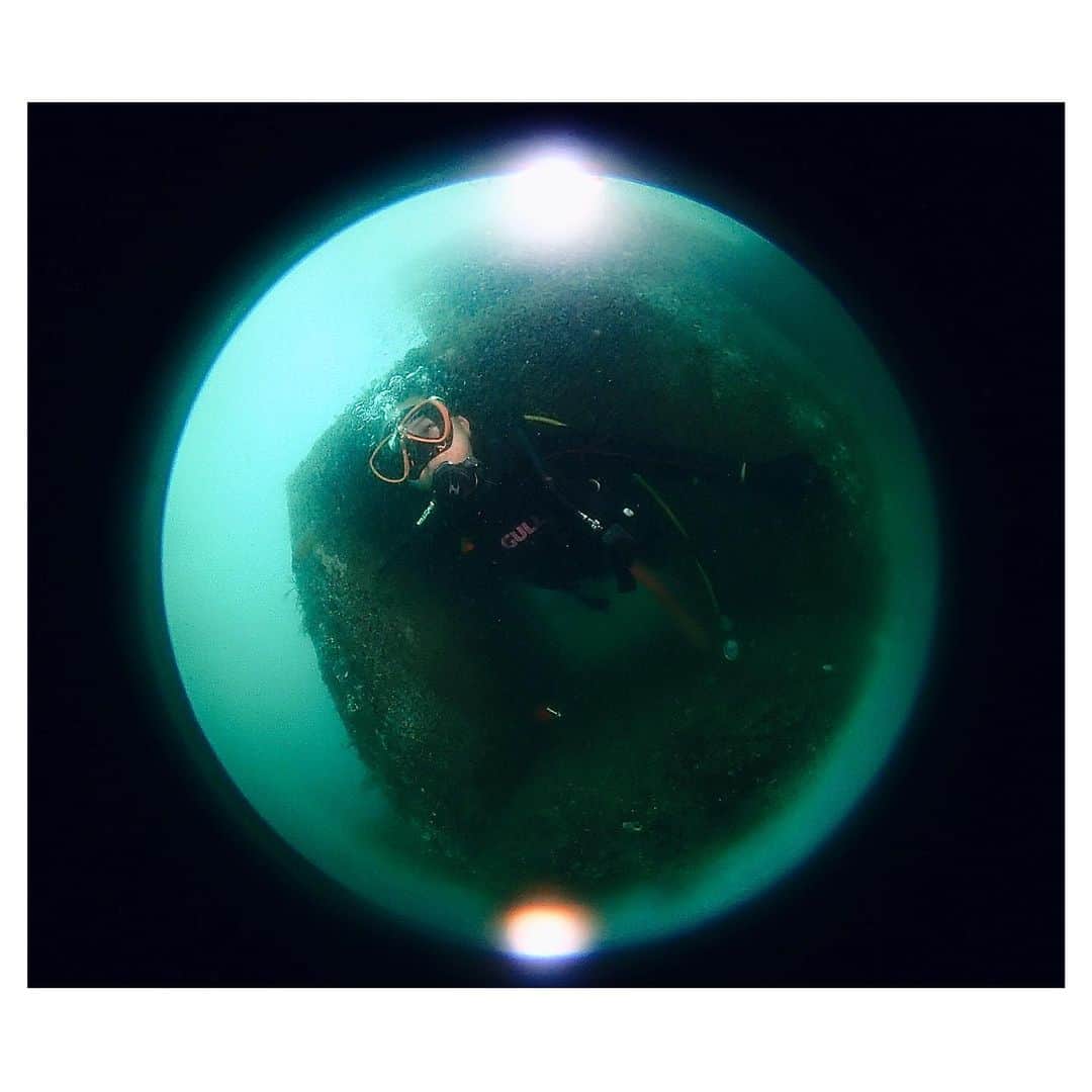 菊池かずみさんのインスタグラム写真 - (菊池かずみInstagram)「今年初ダイビング✨🤿🐠 近場で大瀬崎へ〜 今までで1番濁ってはいたけど、いつかまた沖縄やリゾート地で余裕持って楽しめるための練習と思って！！ でも結局楽しかったなぁ♪日帰りダイビングでもリフレッシュできました♪  #ダイビング #diving #大瀬崎 #大瀬崎ダイビング #ゴーグルと水中カメラも買いました #nikoncoolpix300 #30mまで潜れるカメラ」8月12日 16時51分 - kikku726