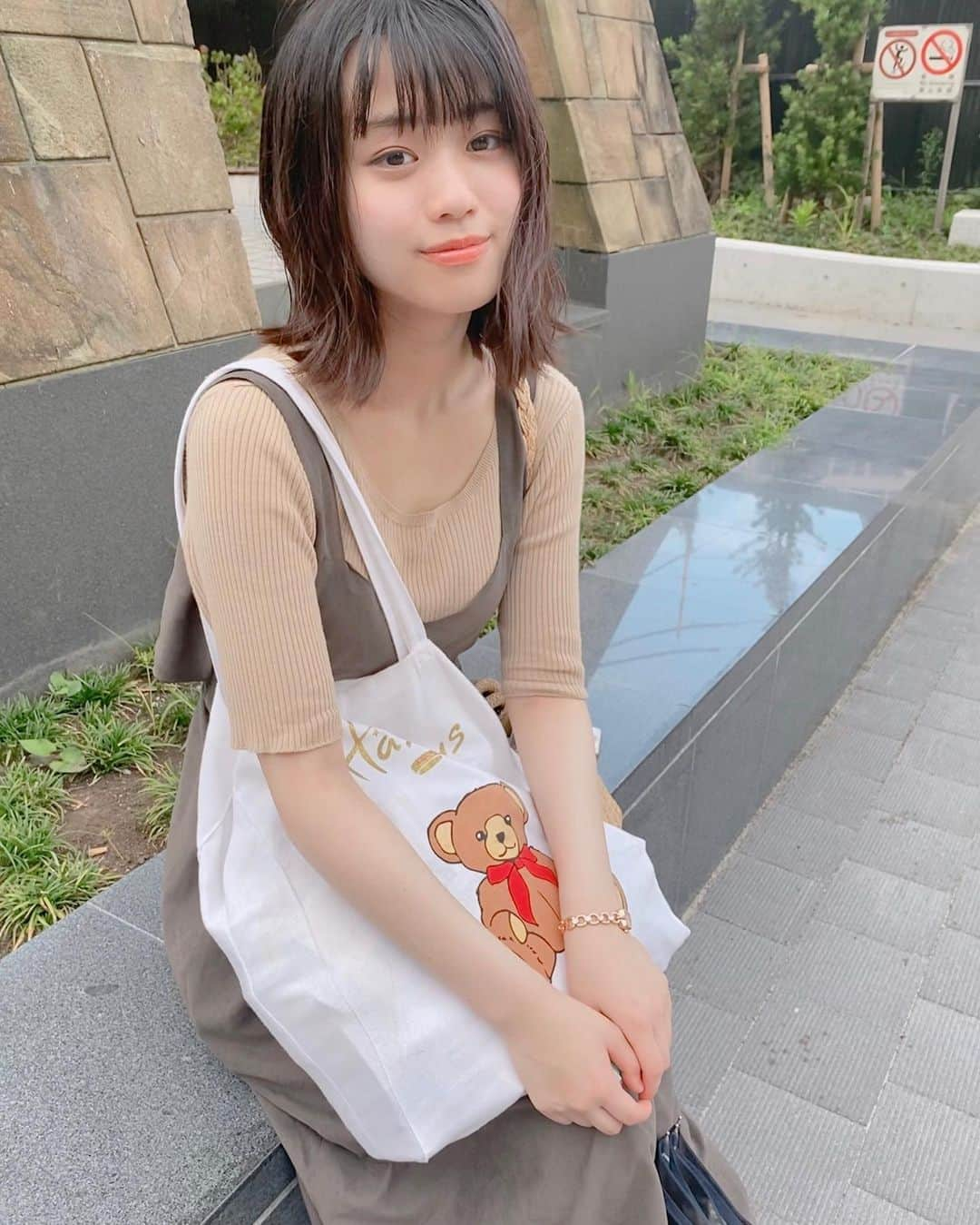 多田成美さんのインスタグラム写真 - (多田成美Instagram)「お出かけ🧸 他にも写真あるのでまた載せます！❤︎  （写真を撮る時だけマスクを外しました！）」8月12日 17時51分 - narumitada_official