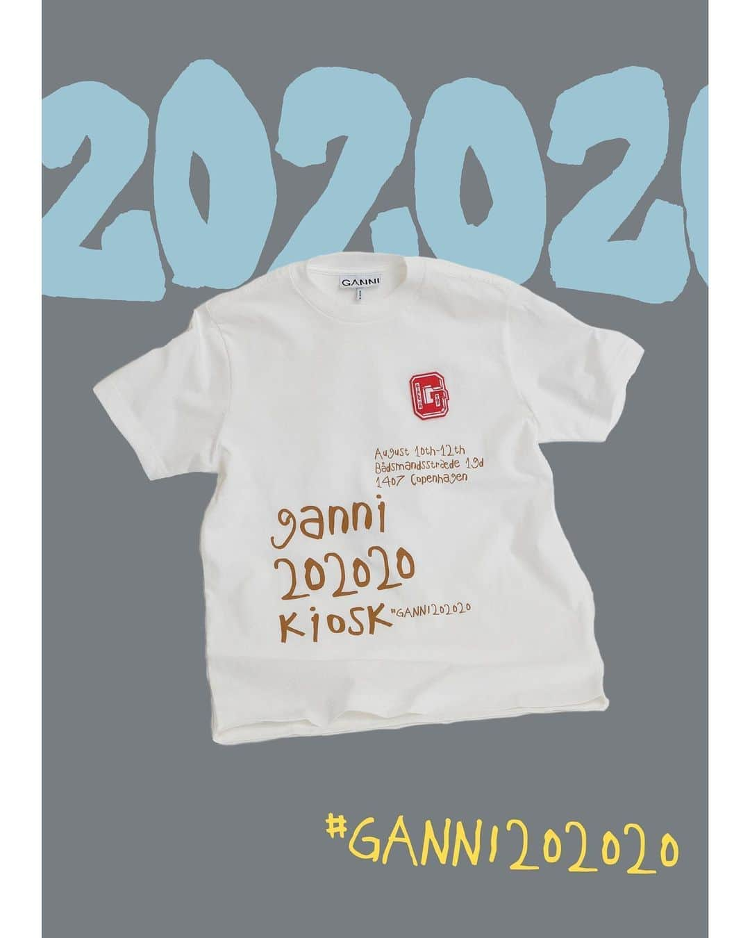 ガンニさんのインスタグラム写真 - (ガンニInstagram)「#GANNI202020 KIOSK 🖤💗❤️💚  Shop our exclusive GANNI 202020 merch. All pieces upcycled from past-season styles   Available for a limited time on GANNI.com  + If you're in CPH, today is your last chance you can pick up at our #GANNI202020 exhibition   Bådsmandsstræde 19D, Copenhagen, DK, 1407  #GANNI #SS21 #cphfw」8月12日 18時10分 - ganni